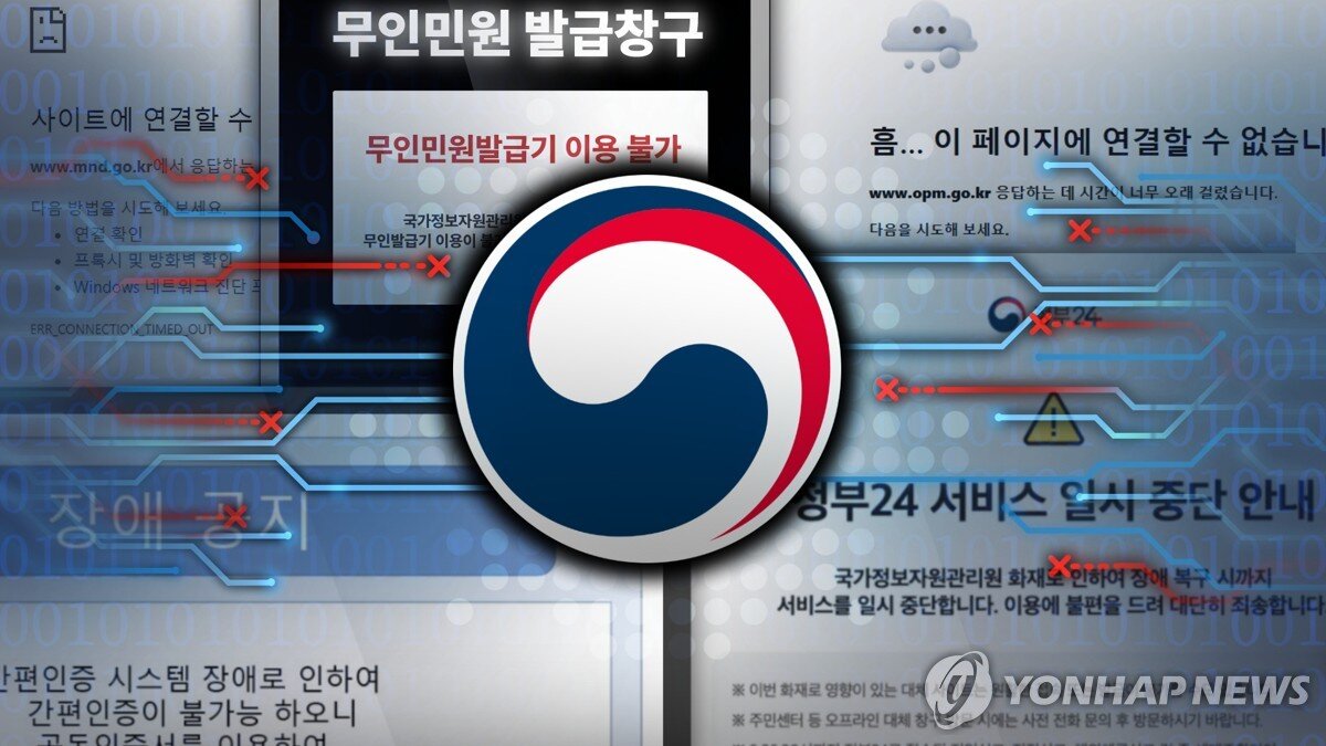 국정자원 화재 1년…정부, 핵심 행정시스템 '1시간 내 복구' 체계 구축